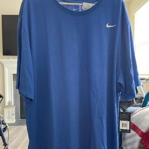 Blue Nike DRI-FIT 4XLT